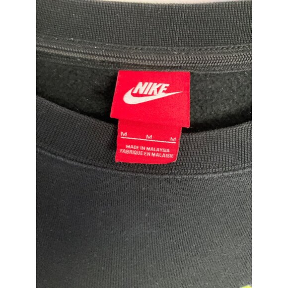 Vintage Nike Big Logo Rainbow Swoosh Sweatshirt Medium Y2K - Picture 3 of 5